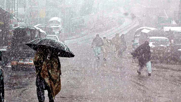 Azad Jammu and Kashmir First rains of winter, end of dry season