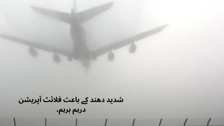Flight operations will be disrupted due to heavy fog, 15 domestic and international flights will be cancelled