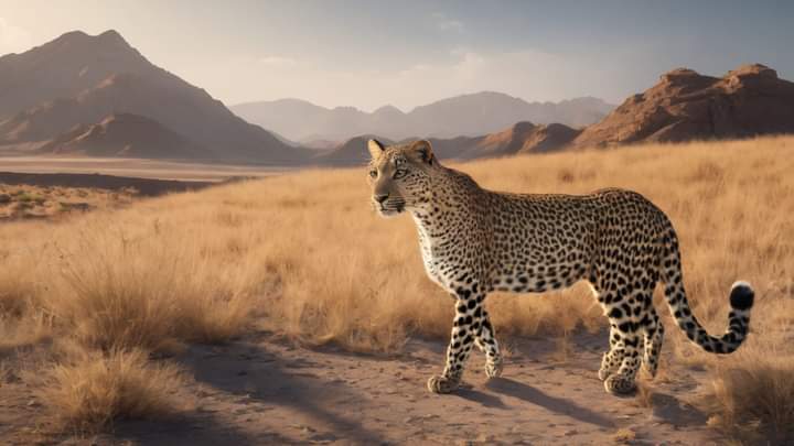 Guldar or leopard is one of the rarest animals in Sindh