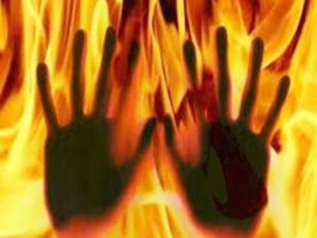 Husband set his wife on fire for stopping her drinking