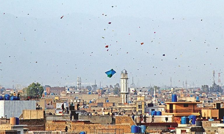 Ban on kite flying for 60 days after several children were injured in Haripur