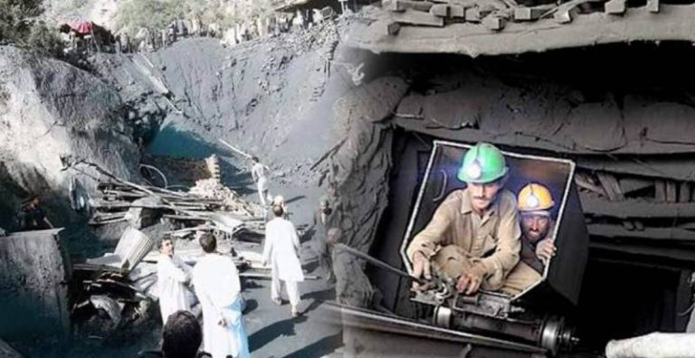 Gas explosion in a coal mine in Balochistan, 8 miners died