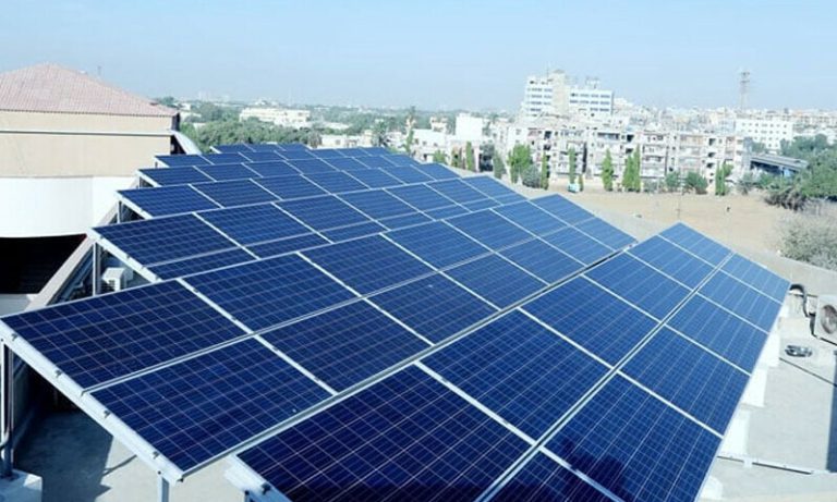 The government has proposed to impose a tax on solar panel installers