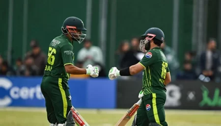 Sports Babar Azam, Mohammad Rizwan shatter T20I records