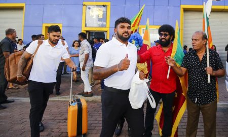 Sri Lanka squad departs for USA to partake in T20 World Cup 2024
