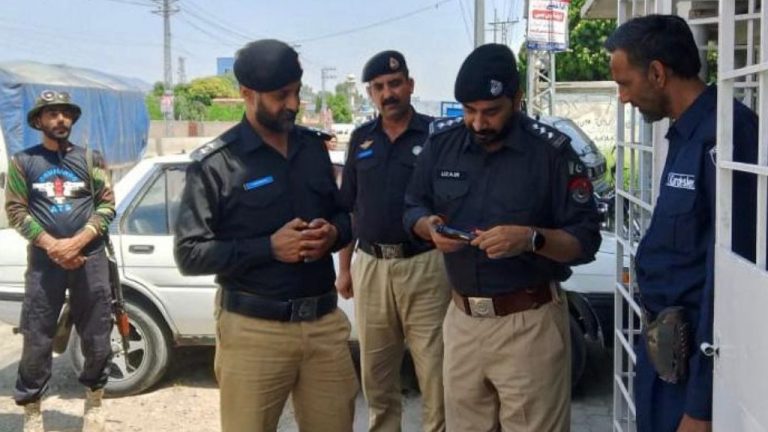 Haripur DSP Khanpur security checking of banks in Hattar