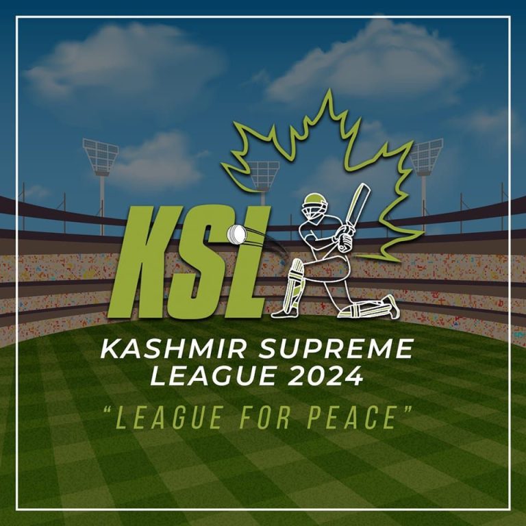 Kashmir Supreme League schedule announced, the tournament will start in September