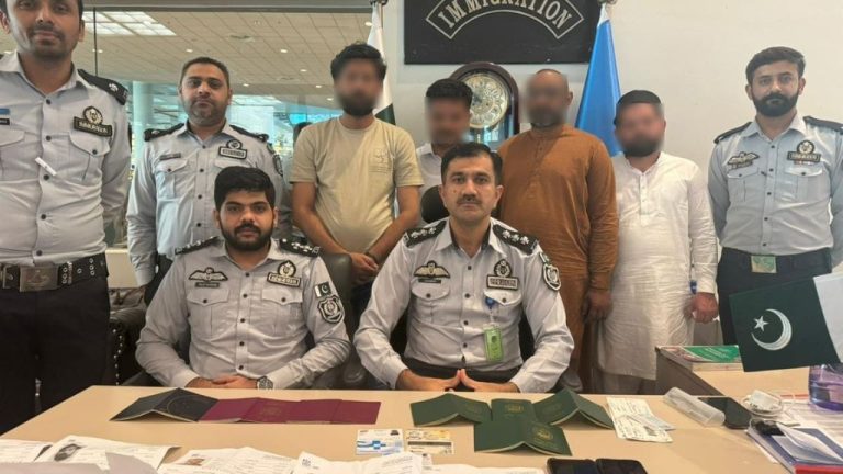 Fake travel documents were recovered from passengers' luggage at Islamabad Airport