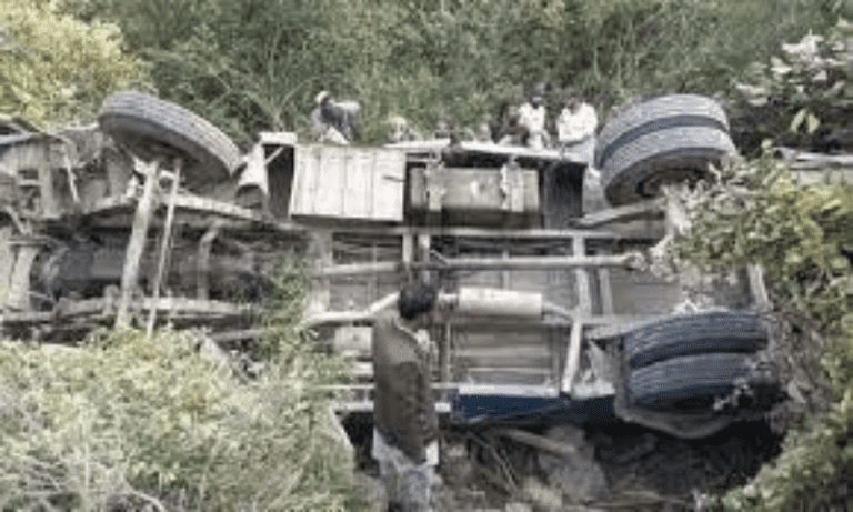 The terrible traffic accident in Haripur claimed the lives of many people