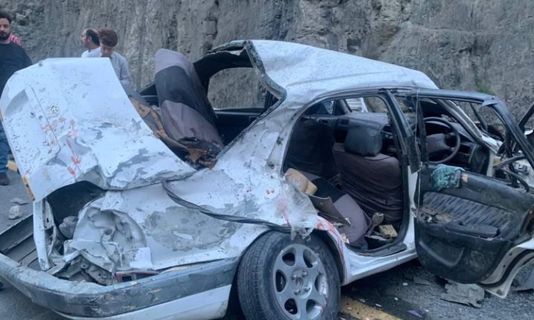 A tourist's car fell into a river in Gilgit, 2 people died