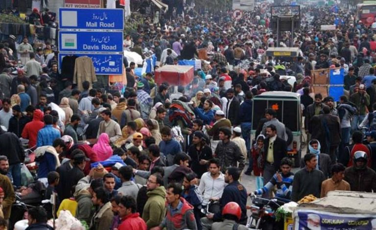 Pakistan's total population stands at 241.49 million, with growing population and diminishing resources