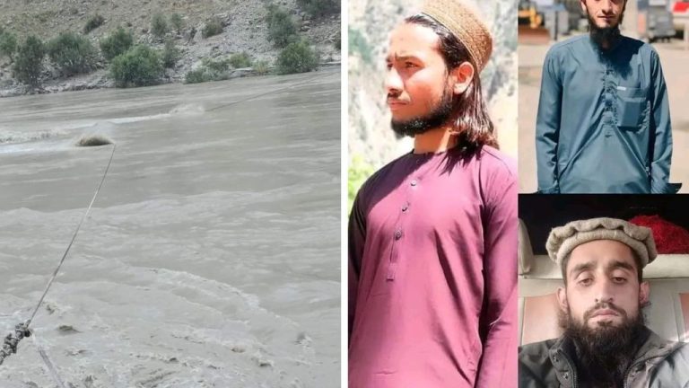 A chairlift fell into a river in Upper Kohistan