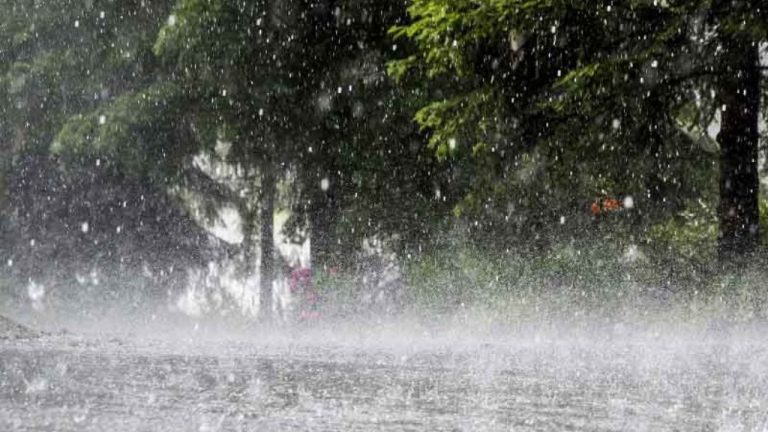 Heavy rains in Azad Kashmir, water level in rivers high