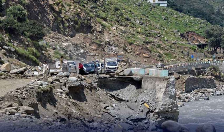 Naran Jalkad Road, closed for several days, was opened for traffic