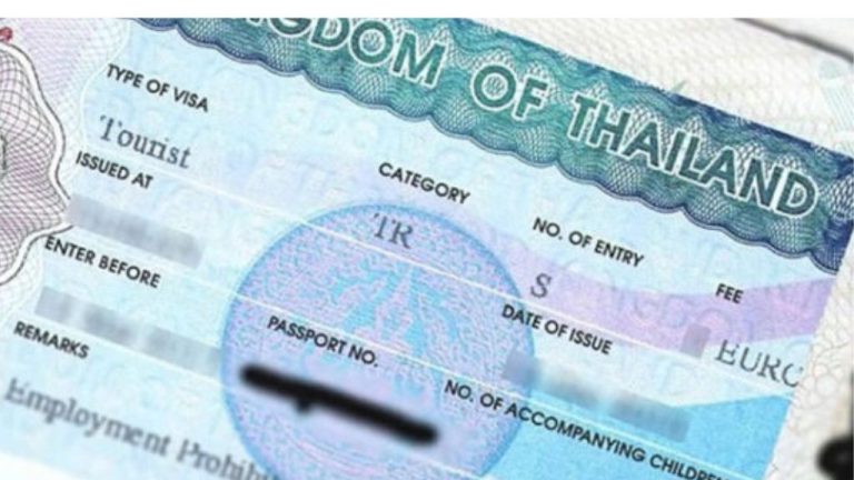 Thailand visit visa fee for Pakistani tourists has been updated