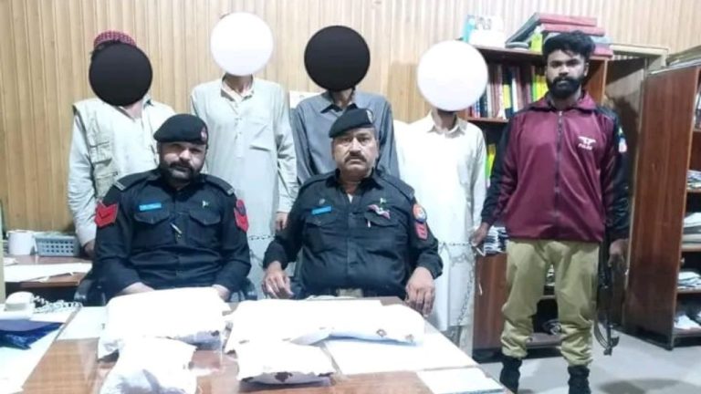 Abbottabad police crackdown on drug dealers