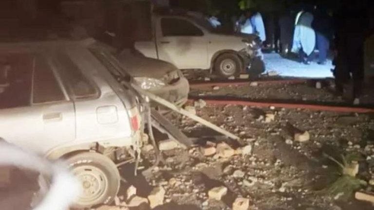 How many people died in the explosion in Swabi