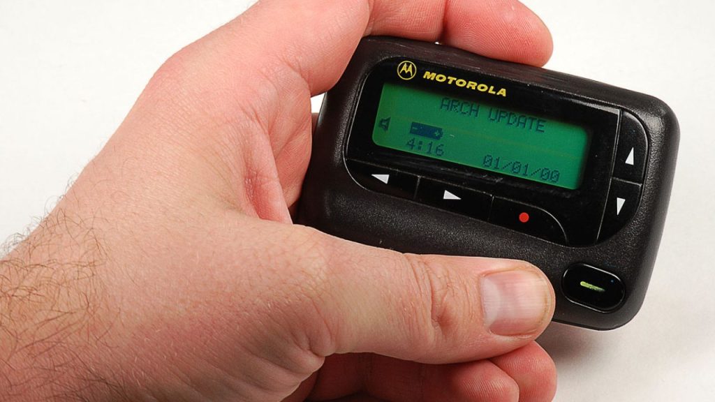 What is a pager and how does it work?