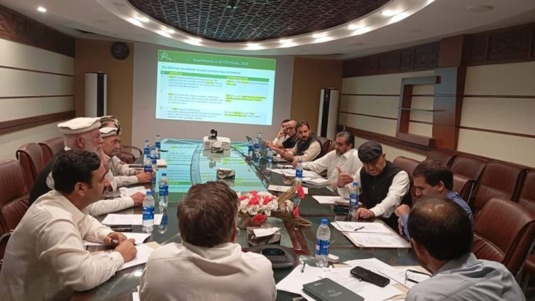 Why was the meeting of the board of the Kalash Valleys Development Authority held