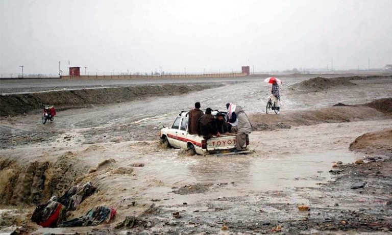 بلوچستان میں موسلا دھار بارشوں نے تباہی مچادی