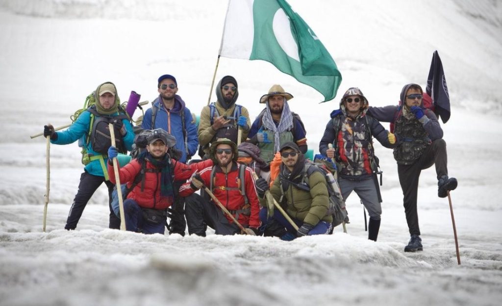 in Chitral young boys have crossed three passes