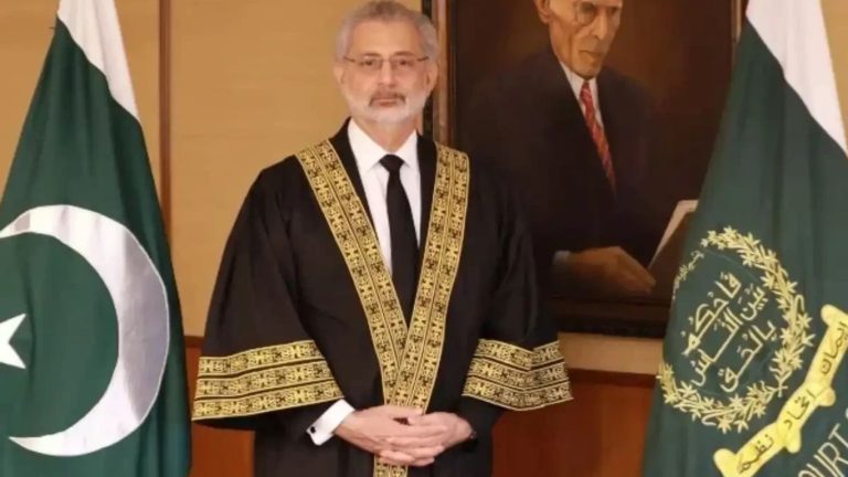 Chief Justice Qazi Faiz Isa started the work of the chamber