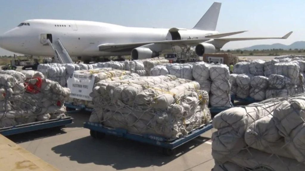 Pakistan sent 13th aid shipment to Gaza