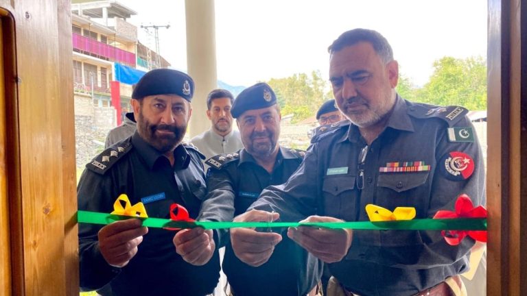 Inauguration of Traffic Police Driving School in Lower Chitral