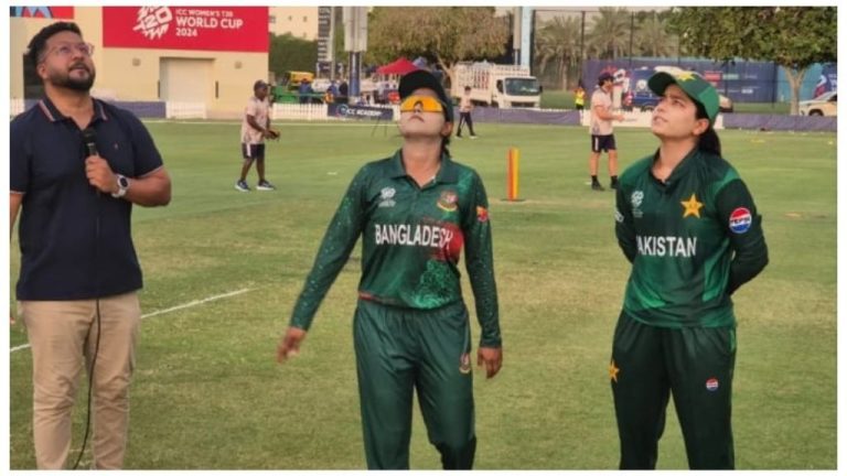 Pakistan women team was defeated by Bangladesh team in the second warm-up match