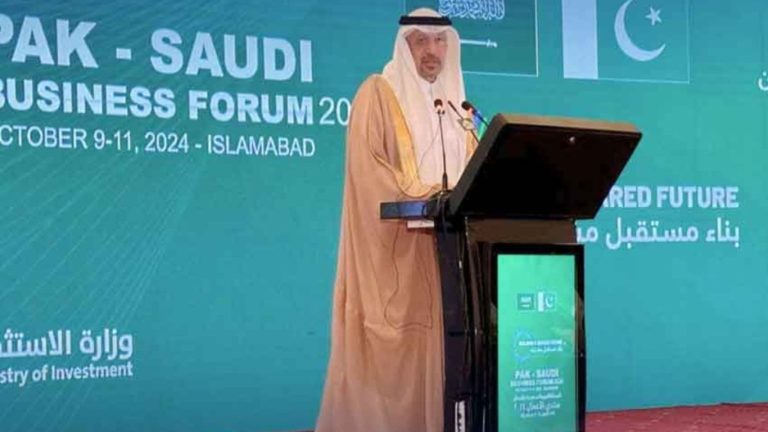 Saudi Minister is very enthusiastic to increase investment in Pakistan