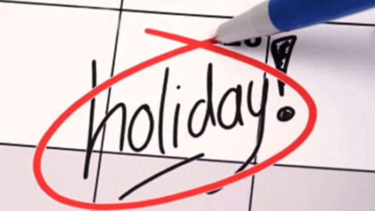 Why will Islamabad have a holiday on October 14, 15 and 16