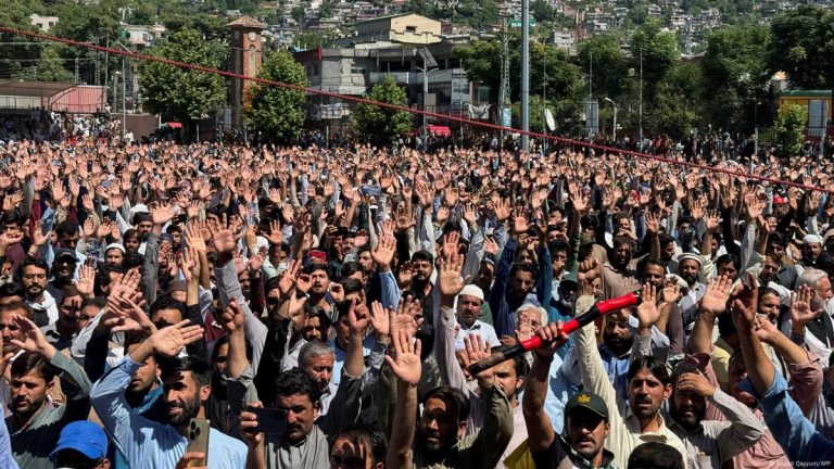 Azad Kashmir; The Joint Public Action Committee once again called for a protest