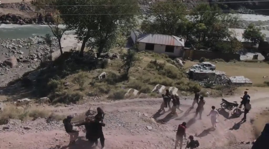 Clashes between police and locals in Mansehra