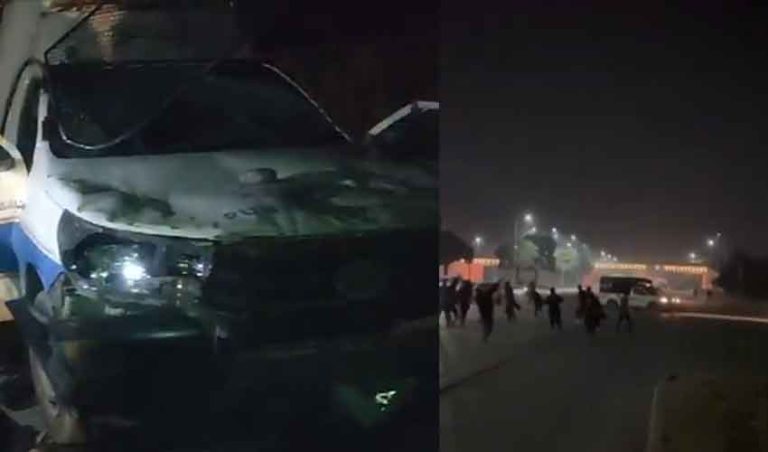 Several police personnel injured in stone-pelting by PTI protesters in Rawalpindi