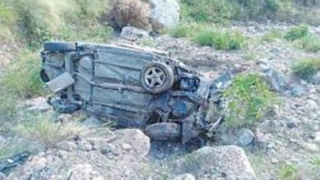 Car accident in Abbottabad