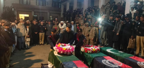 شانگلہ میں دہشتگردوں کیساتھ مقابلہ،3 پولیس اہلکار جوان شہید، 3 دہشت گرد بھی ہلاک Encounter with terrorists in Shangla, 3 police personnel martyred, 3 terrorists also killed