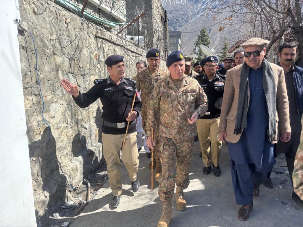 کمانڈر ایف سی این اے کا سکردو دورہ، سکیورٹی صورتحال کا جائزہ اور امن و امان کی یقین دہانی