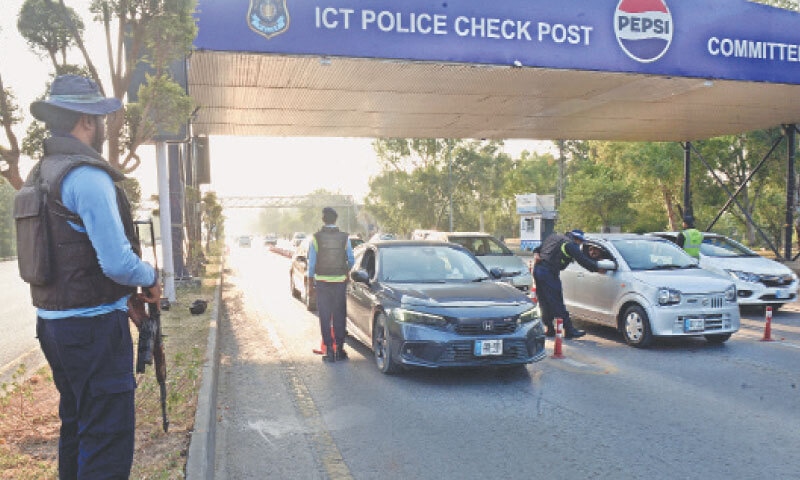 غیر ملکی وفود کی آمد، وفاقی دارالحکومت کی سکیورٹی ہائی الرٹ