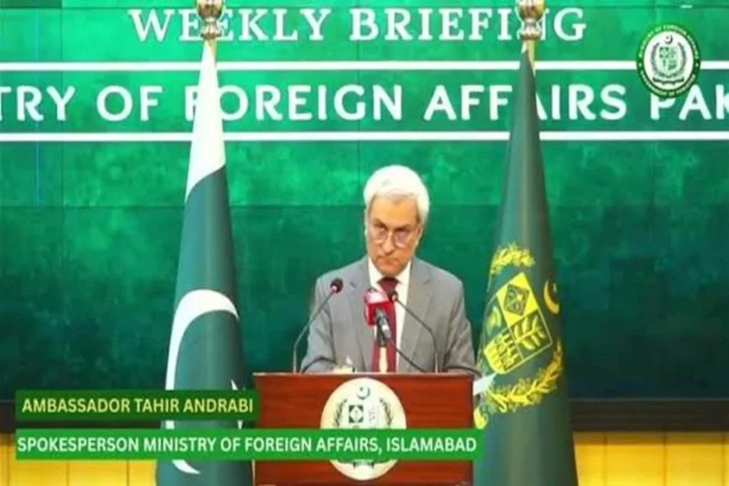 پانی کو سیاسی دباؤ یا ہتھیار کے طور پر استعمال کرنا کسی صورت قابلِ قبول نہیں،دفترِ خارجہ