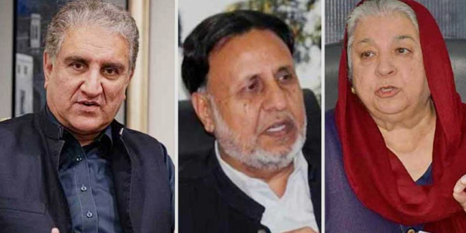 9 مئی مقدمات کا اہم فیصلہ جاری، پی ٹی آئی پنجاب کے اہم رہنماوں کو 10، 10 سال قیدکی سزا، شاہ محمود بری Important verdict in the cases issued on May 9, key leaders of PTI Punjab sentenced to 10 years in prison, Shah Mehmood acquitted