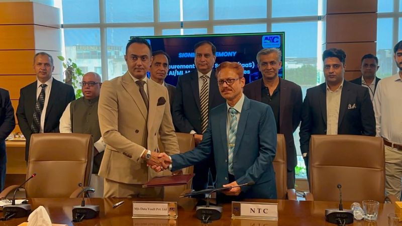 حکومتی ڈیٹا کی حفاظت، نیشنل ٹیلی کمیونیکیشن کارپوریشن کا ڈیٹا والٹ سے اہم معاہدہ