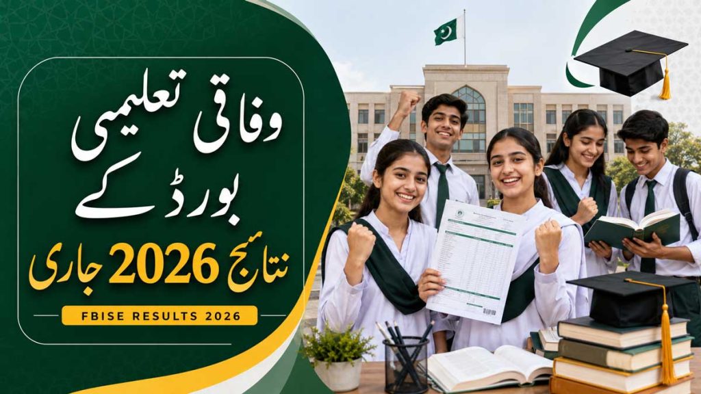 وفاقی تعلیمی بورڈ کے نتائج 2026