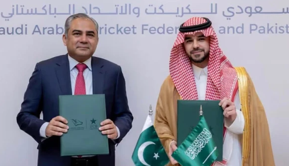 پاکستان کرکٹ بورڈ کا جدہ میں جدید کرکٹ سٹیڈیم بنانے کا اعلان، ایم او یو پر دستخط بھی ہو گئے The Pakistan Cricket Board has announced the construction of a new cricket stadium in Jeddah, and the MoU has been signed