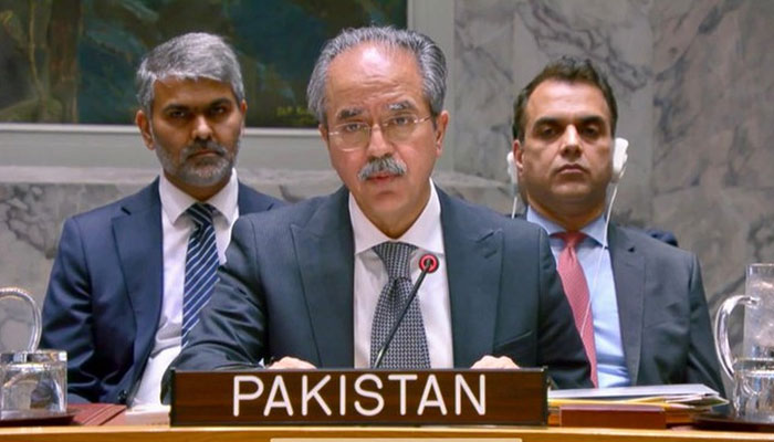 خطے میں بڑھتی کشیدگی کسی کے مفاد میں نہیں: اقوام متحدہ میں پاکستانی مستقل مندوب عاصم افتخار