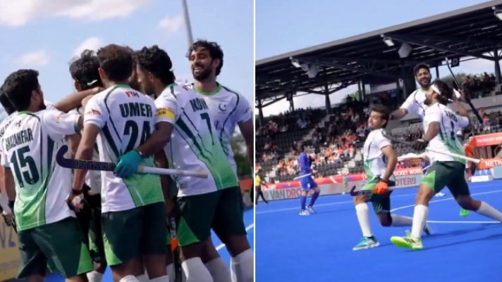ہاکی ورلڈ کپ میں پاکستان کی 16 سال بعد پہلی کامیابی، قومی ٹیم نے جاپان کو شکست دیدی Pakistan's first victory in the Hockey World Cup after 16 years, the national team defeated Japan