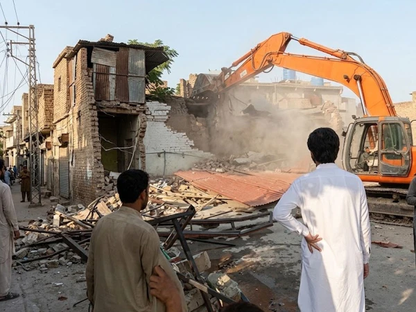 خیبرپختونخوا میں تجاوزات کے خلاف گرینڈ آپریشن شروع