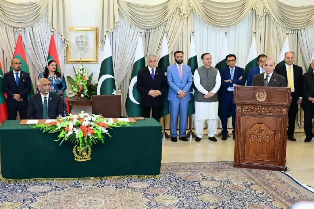 پاکستان اور مالدیپ کا دوطرفہ تجارت 2سال میں 20 کروڑ ڈالر تک بڑھانے پر اتفاق