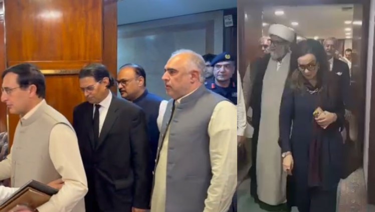 اسلام آباد میں وفاقی حکومت اور اپوزیشن وفود کے درمیان مذاکرات کا دوسرا دور Second round of talks between federal government and opposition delegations in Islamabad